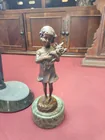  Preview image for Signed "S. Bizard" Bronze Statue 