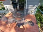  Preview image for Iron Mesh Table w/4 Chairs 