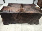  Preview image for Natural Dark Brindle Cowhide Rug 