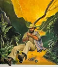  Preview image for Illustration Painting: Jungle Explorer 
