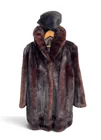  Preview image for Mid-length Mink Fur Coat W/ Fur Hat 