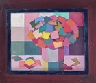  Preview image for Mid-Century Geometric Abstract C.P. 74 