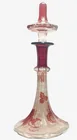  Preview image for Bohemian Red cut Glass Perfume Bottle 