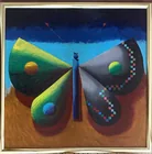  Preview image for Otto Storch Mid-Century Oil, Butterfly 