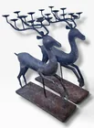  Preview image for PR Iron 10-Point Antler Rack Candelabras 