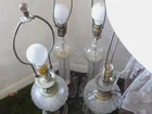  Preview image for In back 2 glass Fostoria lamps 