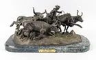  Preview image for Lot# 392 - Art F Remington The Stampede  