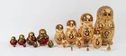  Preview image for Lot# 41 - 2 Vintage Russian Nesting Doll 