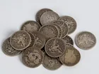 Preview image for Lot# 42 - Coin (20) Barber Silver Quarte 