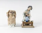  Preview image for Lot# 46 - 2 Lladro Porcelain Figures #46 