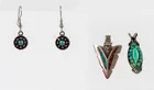  Preview image for Lot# 140 - Jewelry Sterling Silver Nativ 