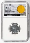  Preview image for Lot# 141 - Coin 1943 Lincoln Steel Cent  