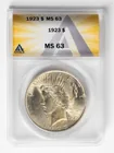  Preview image for Lot# 174 - Coin 1923  Peace Silver Dolla 