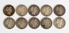  Preview image for Lot# 239 - Coin (10) Barber Silver Half  