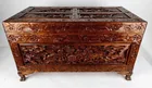  Preview image for Lot# 256 - Vintage Chinese Carved Trunk 