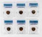  Preview image for Lot# 332 - Coin (6) Lincoln Cents 1910-1 
