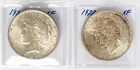  Preview image for Lot# 357 - Coin (2) Peace Silver Dollars 