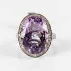  Preview image for Lot# 35 - Jewelry Sterling Silver Amethy 