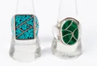  Preview image for Lot# 30 - Jewelry 2 Vintage Sterling Sil 