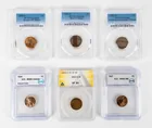  Preview image for Lot# 273 - Coin (6) Lincoln Cents 1921-1 