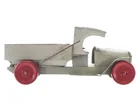  Preview image for Tin Litho Toy Dump Truck Red & Grey 