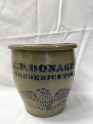 A.P. DONAGHHO EAGLE CREAM JAR