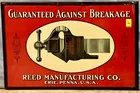  Preview image for 1920s NOS REED Vise Tin Sign 