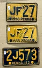 Preview image for Antique PA License Plates 