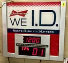  Preview image for 1 of 3 BUDWEISER Digital Clocks 