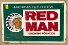  Preview image for Vintage Embossed RED MAN Sign 