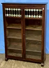  Preview image for 2-Door Leaded-Glass Bookcase 