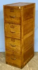  Preview image for Oak GLOBE 4-Drawer File Cabinet 