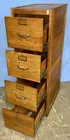  Preview image for Oak GLOBE 4-Drawer File Cabinet 