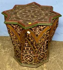  Preview image for Moroccan Moorish Star Inlaid Table 
