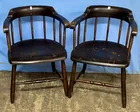  Preview image for Pair Primitive Arm Chairs 