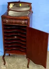  Preview image for Mahogany Music Cabinet (OPEN) 