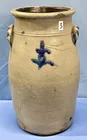  Preview image for 4-Gallon Cobalt Stoneware Churn 