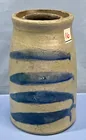  Preview image for Cobalt-Striped Stoneware Churn 