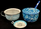  Preview image for Vintage Enamel Splatterware Pieces 