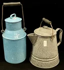  Preview image for Vintage Enamel Splatterware Pieces 