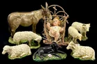  Preview image for Vintage Composite Nativity Figures 