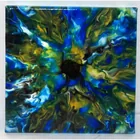  Preview image for Abstract Acrylic Fluid Pour Art Painting 