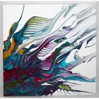  Preview image for Abstract Acrylic Fluid Pour Art Painting 