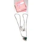  Preview image for Fashion Jewelry Silvertone Green 