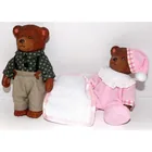  Preview image for 2 Hard Plastic COUNTRY BEARS 