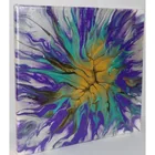  Preview image for Abstract Acrylic Fluid Pour Art Painting 