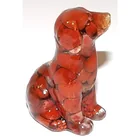  Preview image for Resin Crystal Animal Sculpture RED 
