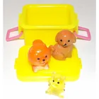  Preview image for Miniatures Yellow Plastic TOTE BOX with 