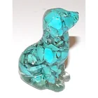  Preview image for Resin Crystal Animal Sculpture TURQUOISE 