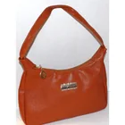  Preview image for Faux Leather RUST BROWN PEBBLE PURSE 